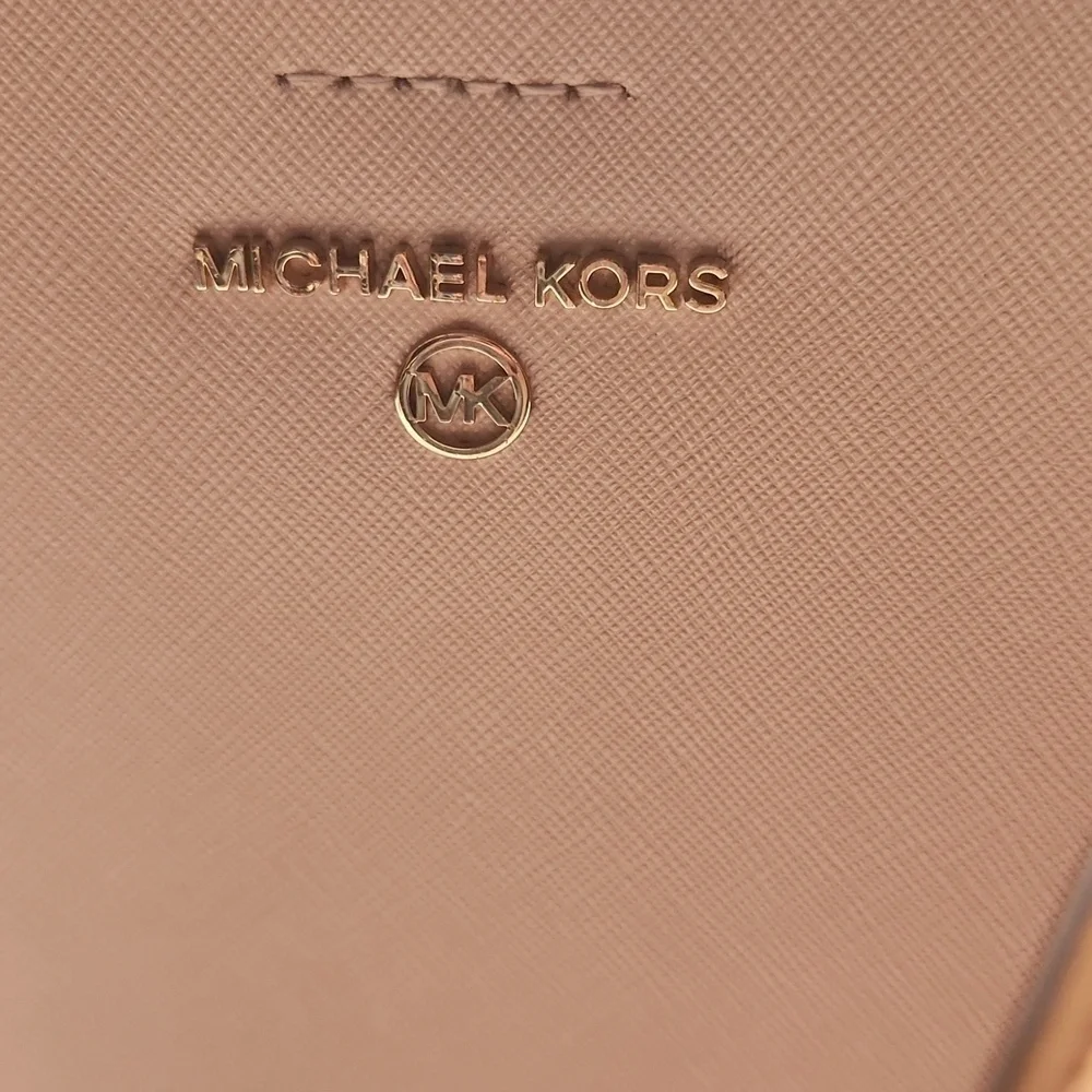Michael Kors Tan Leather Tote Bag